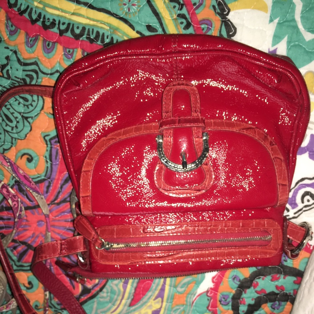 Brighton Red Patent LeatherPurse